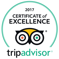 TripAdvisor certificate 2017